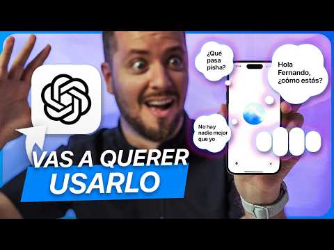 Convertí a ChatGPT en mi ASISTENTE PERSONAL: GUÍA COMPLETA del nuevo Modo de Voz Avanzado