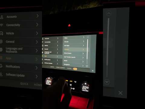 Jaguar F Pace programme your own short button.