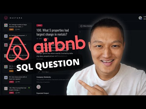 Data Science SQL Interview Question and Answer | Airbnb