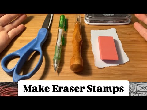 Stamp Carving Tutorial- Eraser Art ✏️⭐️