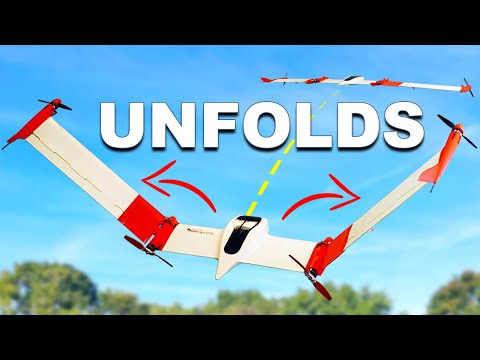 Un-Folding a Quadcopter to Increase Efficiency - Part 1