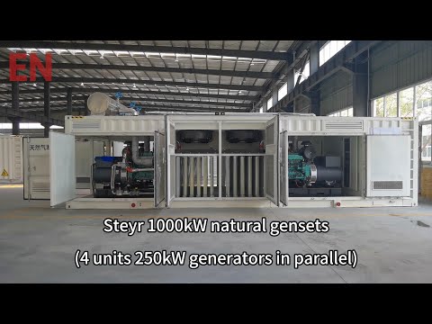 CNHTC 1MW 4 units 250kW in parallel
