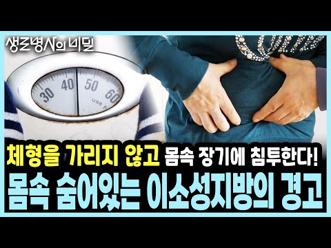 날씬해도 안심은 금물! 심장, 췌장에 쌓이는 제3의 지방 이소성지방의 위험성! I KBS 20181121 방송