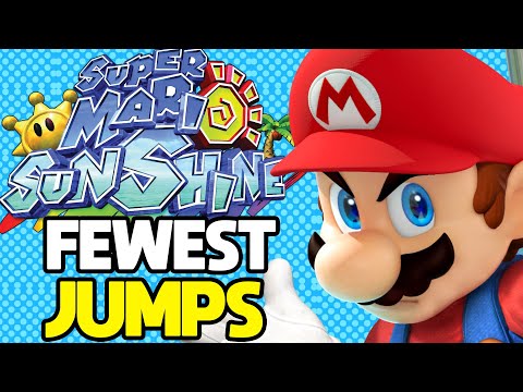 What is the Least Jumps Required to Beat Super Mario Sunshine?