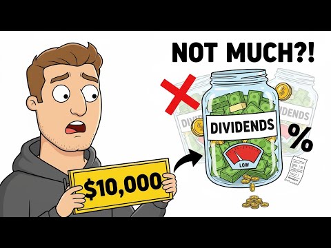 Dividend Income From $10,000 — It's Not What You Think