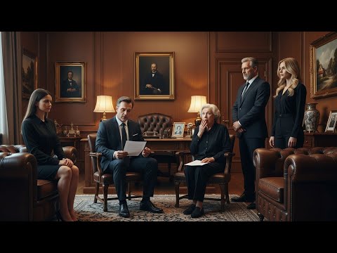 Все игнорировали жену на чтении завещания… пока её имя не изменило всё