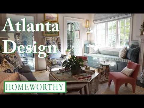 ATLANTA INTERIOR DESIGN | Classic Southern Interiors Meet Modern Style