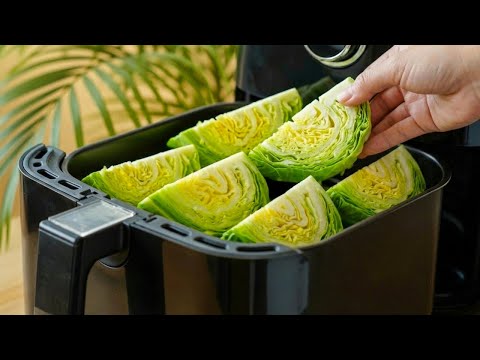 I Stopped Cooking Meat After This Cabbage Trick! Air Fryer Cabbage Steaks Turn Out Perfect 🚫🥩