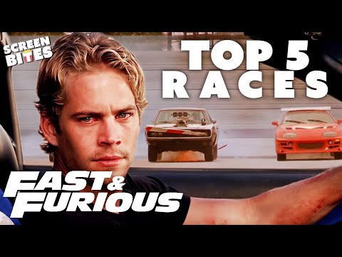 TOP 5 Races | Fast & Furious Saga | Screen Bites