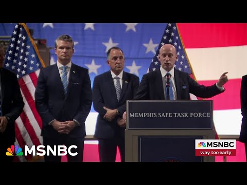 Stephen Miller tells law enforcement they are 'unleashed' in Memphis