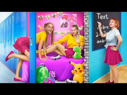 Building a Secret Room at School