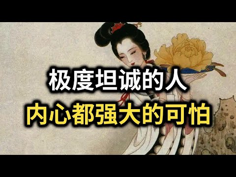 极度坦诚的人，内心都强大的可怕！到底可怕在哪？看完你就明白了~ #强者思维 #认知觉醒 #情绪管理 #心智 #自我成長 #智慧 #处世智慧