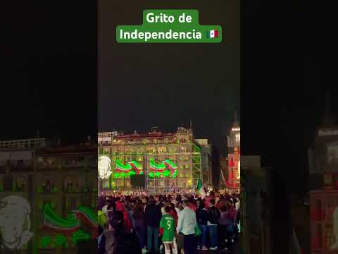 Grito de Independencia en el Zocalo con AMLO #cdmx #elgrito #zocalo #amlo #Mexico #independencia #MX