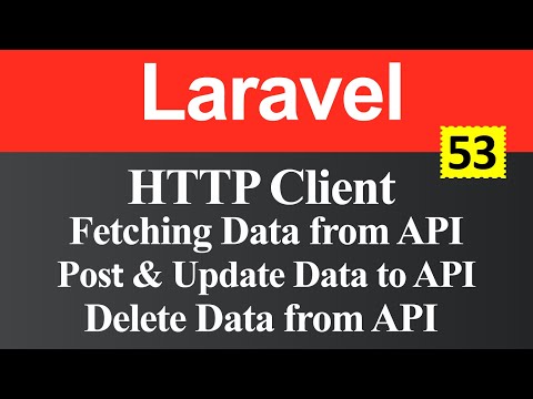 Making Request to API using HTTP Client in Laravel (Hindi)