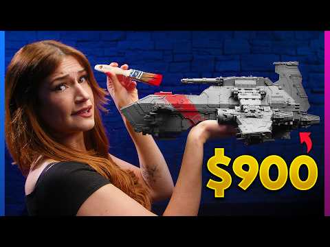 Her first Warhammer model is $900 #ad