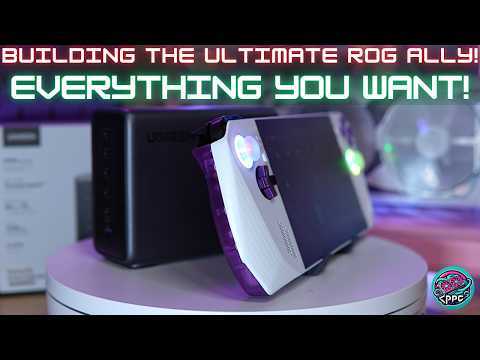 Building The Ultimate Rog Ally ! More Battery Life - More Storage - More Mods! #rogally #xboxally