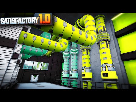 Building the Nuclear Control Rooms! - Satisfactory 1.0