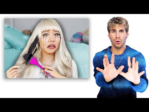 She Bleached Her Hair 4 Times! Hairdresser Reacts