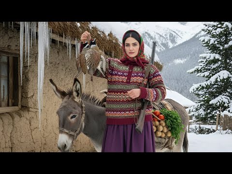 Surviving Winter in Iran's Forgotten Mountain Village | Amazing Cooking