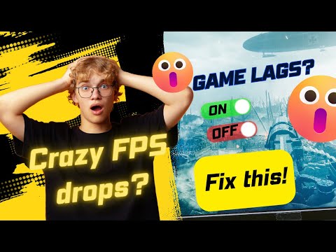 Getting Crazy FPS Drops? Fix this!