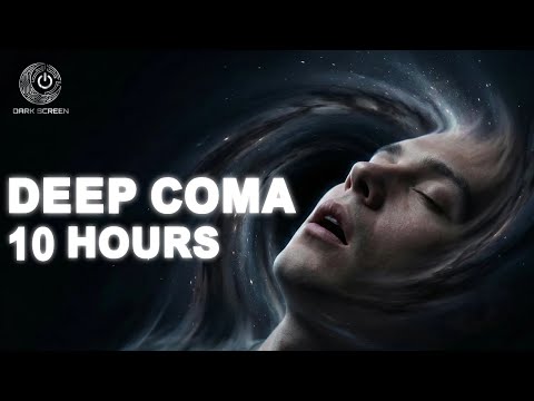 10 Hours DEEP COMA 💤 Brown Noise Deep Sleep Music to Stop Overthinking (Dark Screen)