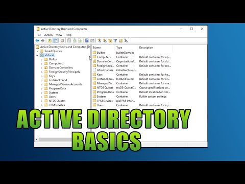 Active Directory Basics For CTF Players