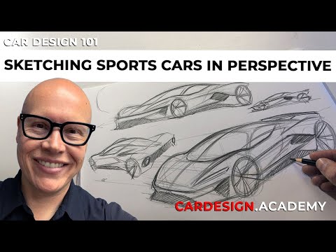 Car Design 101: Drawing Sports Cars in Perspective