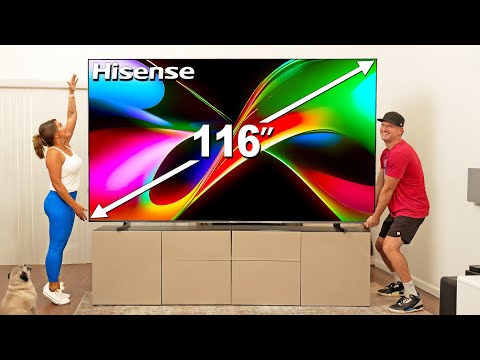116" MiniLED - The Largest TV in the World!!