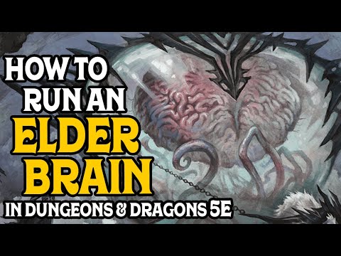 How to Run an Elder Brain in Dungeons and Dragons 5e