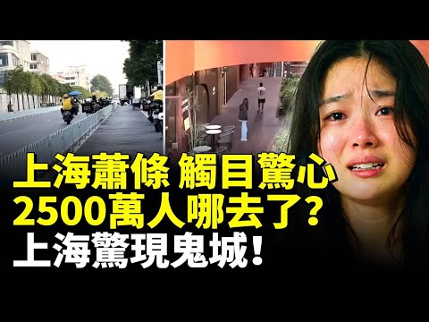 上海蕭條！觸目驚心！2500萬人哪去了？上海驚現鬼城！　#看大陸 #睇大陸