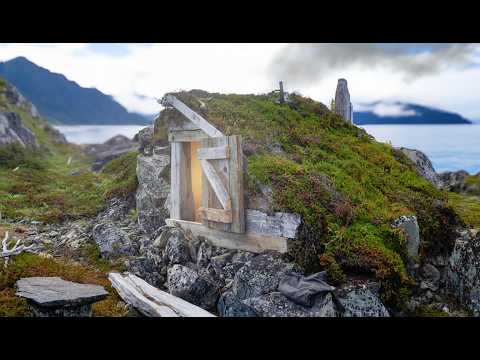 Extreme Arctic Survival: Building a Shelter Alone & Finding Food