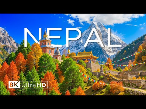 Nepal 8K – Everest Majesty, Buddhist Monasteries & Mystical Landscapes of the Himalayas