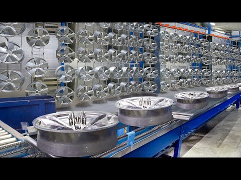 Inside Massive Factory Producing Millions of Rims From Scratch Every Year