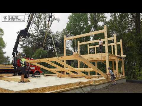Building a Three Story Timber Frame Home | Shelter Builds
