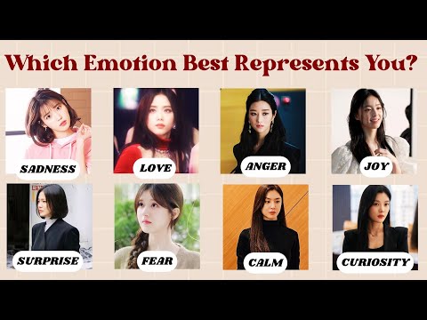 🎭 Which Emotion BEST Represents You? 👀 | Personality Style Quiz  | @quizgalaxtopia