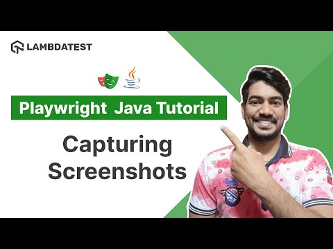 Playwright Java Tutorial 🎭 | How To Capture Screenshots | Part V | LambdaTest