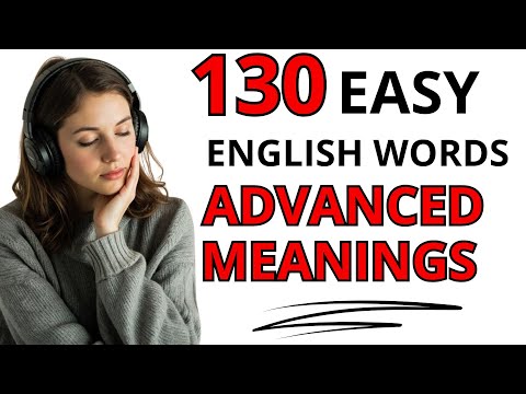 130 Basic English Words with ADVANCED Meanings | Daily English Speaking Practice | English Podcast