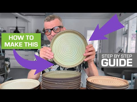 123. How to Make Dinner Plates - from Start to Finish