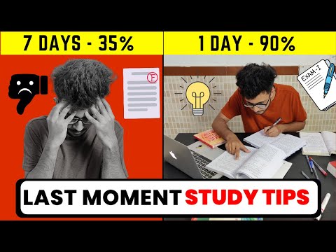 How to Pass Engineering Exams in 1 Night 📝  | Last Minute Study Tips for Exams 🔥🔥
