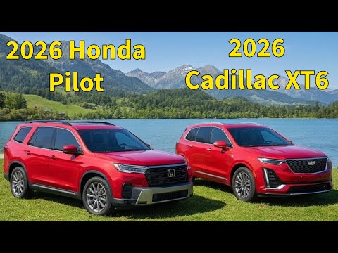 Honda Pilot 2026 vs 2026 Cadillac XT6 – Full SUV Comparison & Review