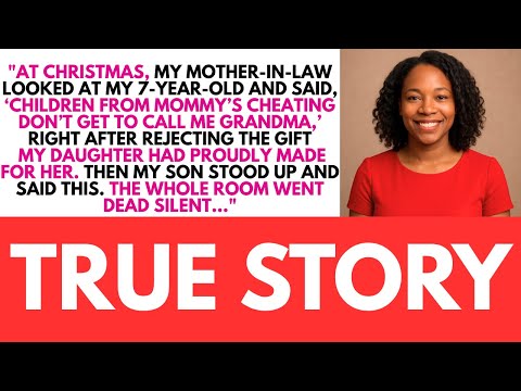 “Children from mommy’s cheating don’t get to call me Grandma,” my MIL told my 7-year-old!