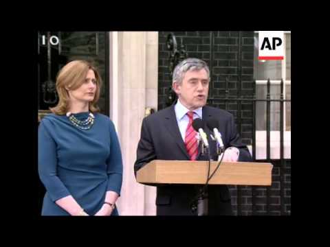 Gordon Brown resigns as UK Prime Minister