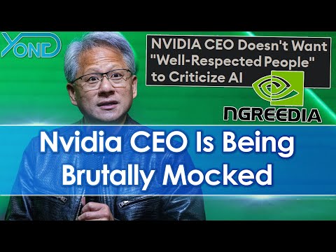 Nvidia CEO Brutally Mocked After Saying AI Criticism Is Bad For Society...