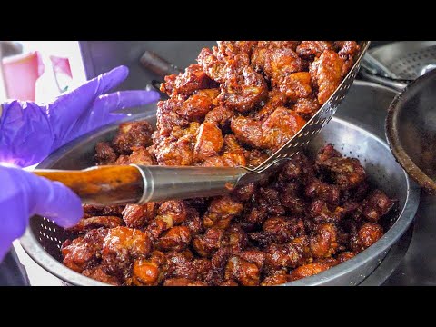 Tasty! Popular Fried Pork Ribs Noodle Soup, Taiwanese Sticky Rice / 人氣排骨酥麵, 招牌油飯 - Taiwan Food