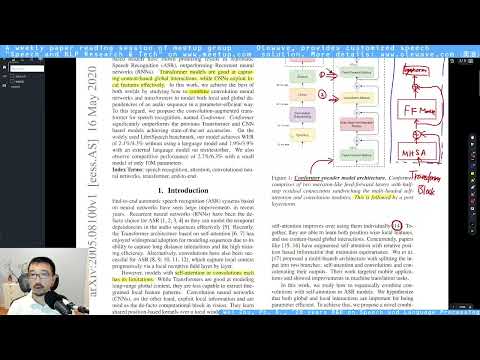 [Long Review] Conformer: Convolution-augmented Transformer for Speech Recognition