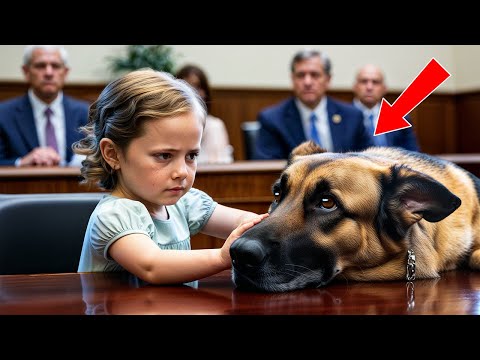 6-Year-Old Speaks To German Shepherd In Court - What She Said Surprised All.