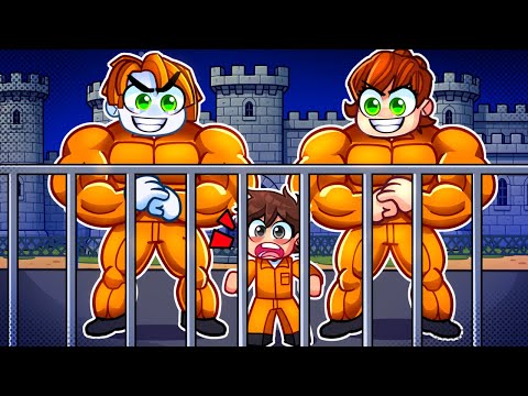 Becoming the STRONGEST PRISONER in Roblox Prison Pump