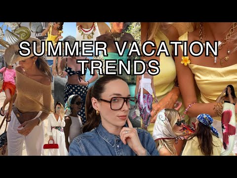 SUMMER 2025 FASHION TRENDS | what to wear this summer *Pinterest inspired wearable vacation outfits*