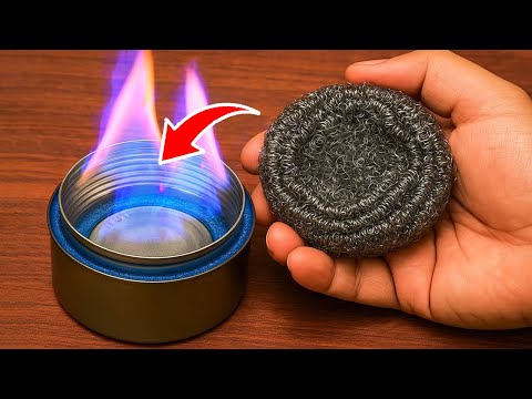 No Gas, No Wood! Simple DIY Tin Can Mini Stove Heats for FREE All Winter π₯