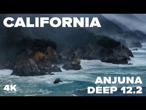 Ocean Therapy with Anjunadeep 12.2 | California Coast in 4K | Relaxation Film